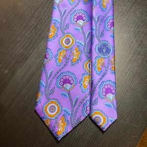 Ermenegildo Zegna floral tie